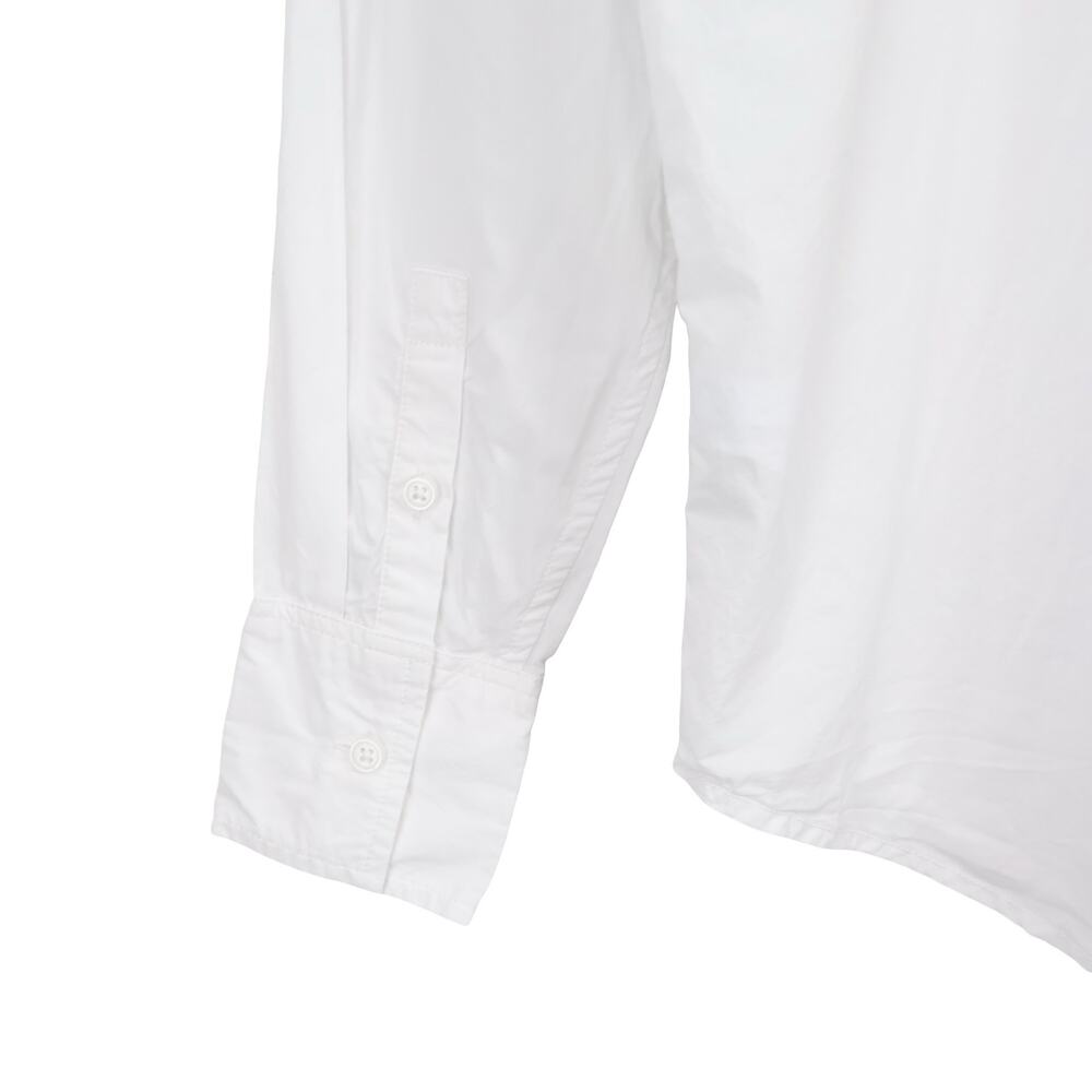 J.Crew Women's Garcon Classic Shirt In 100% Cotton Poplin White Size 2 - Picture 7 of 9